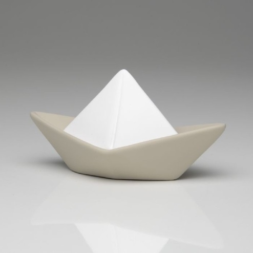 Bomboniera comunione Via Veneto barca origami