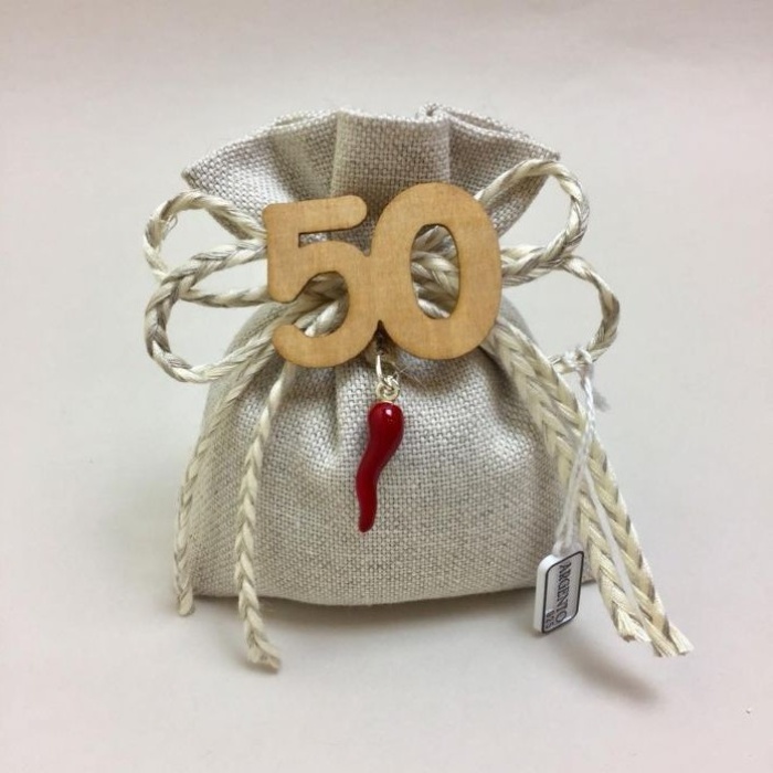 Compleanno - Pchiavi Albero 50 Anni Multicolore Come Foto 5x4cm - Dolci  Ricordi Bomboniere - Dettaglio prodotto