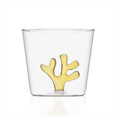Bomboniera matrimonio Ichendorf Milano bicchiere corallo giallo Coral reef