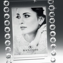 Bomboniera per matrimonio Ranoldi portafoto in cristallo