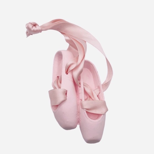 Bomboniera cresima coppia scarpe danza rosa
